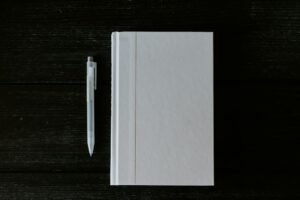 Photo Trading journal notebook