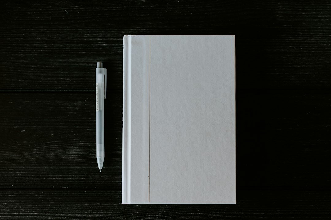 Photo Trading journal notebook