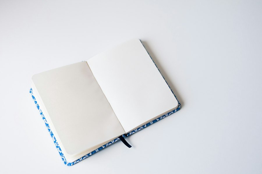 Photo Trading journal notebook