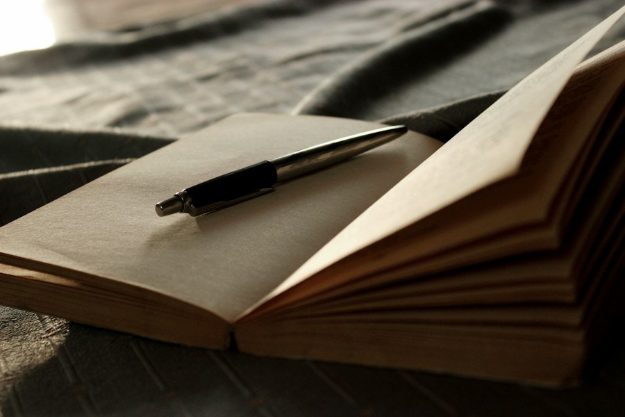 Photo Notebook and pen
